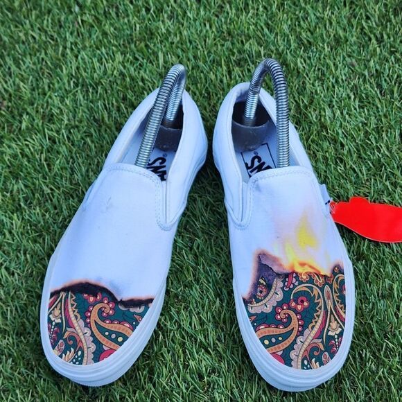 VANS Off The Wall - Women's Sneakers - SIZE 5.5 - Picture 3 of 9